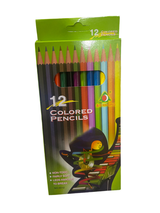 12 Colored Pencils