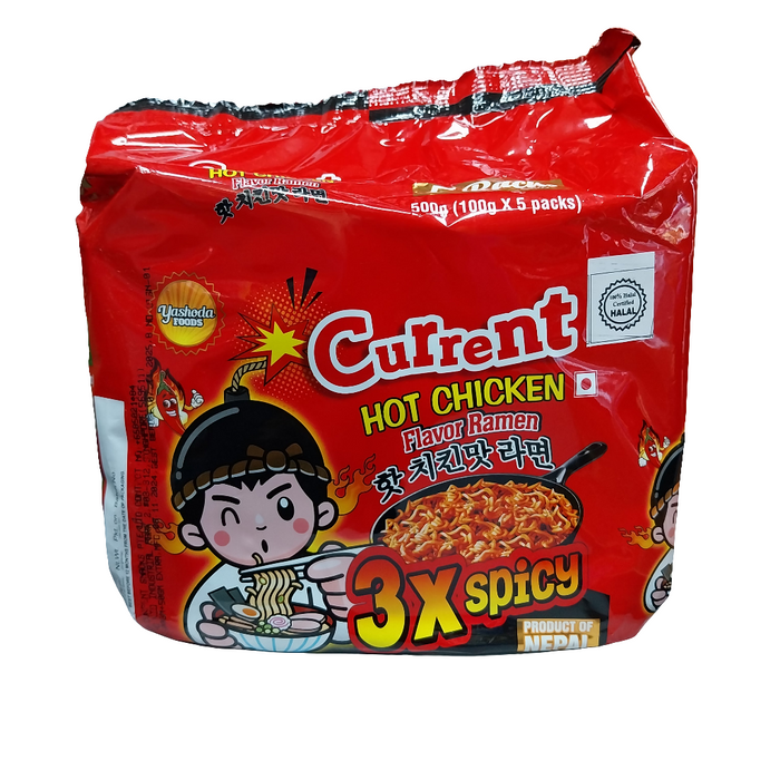 Current Hot Chicken Ramen 3x spicy 500gm