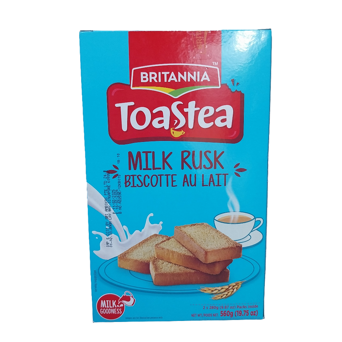 BRITANNIA MILK RUSK AU LAIT 560 GM