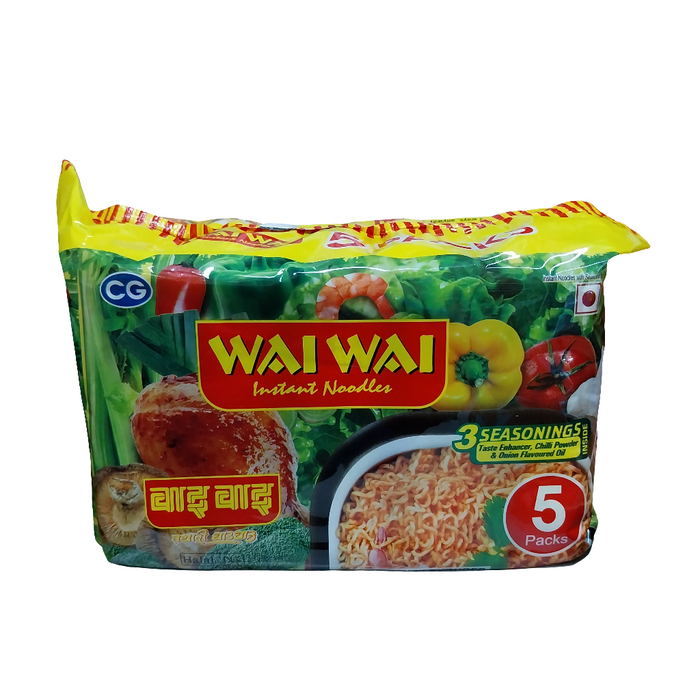 WAI WAI CHICKEN 75GM X 5PKT 375g